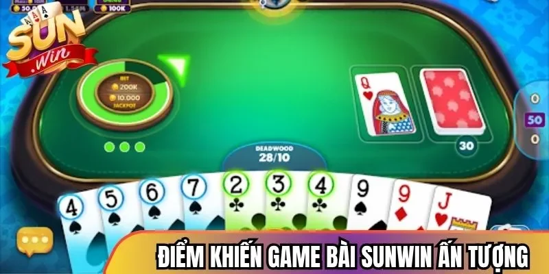 Điểm khiến cho sảnh game bài Sunwin trở nên ấn tượng
