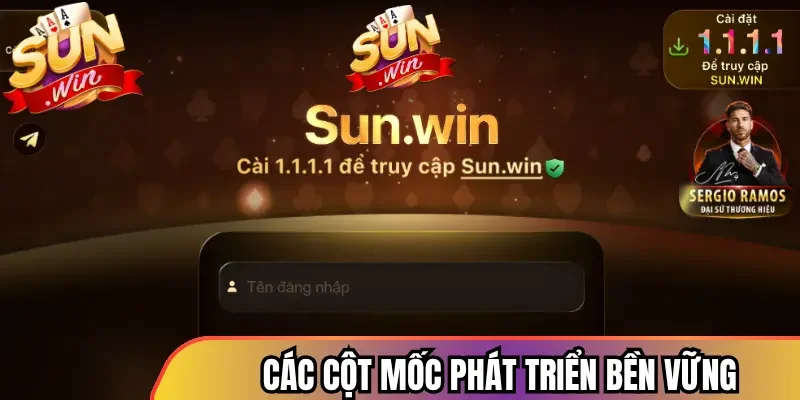 Các cột mốc phát triển bền vững của thương hiệu