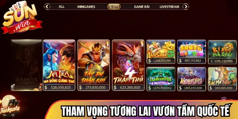 Những tham vọng tương lai vươn tầm quốc tế