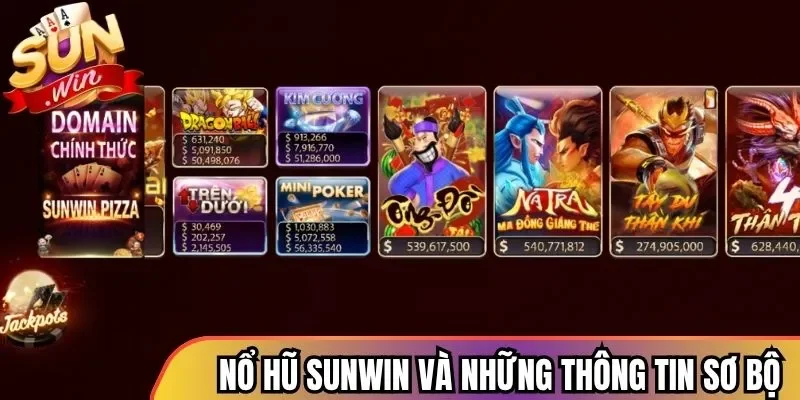 Nổ hũ Sunwin và những thông tin sơ bộ