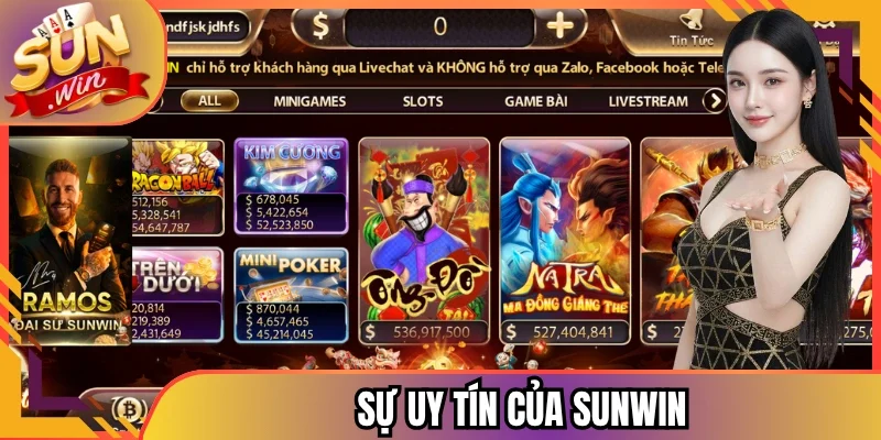 Sự uy tín của Sunwin